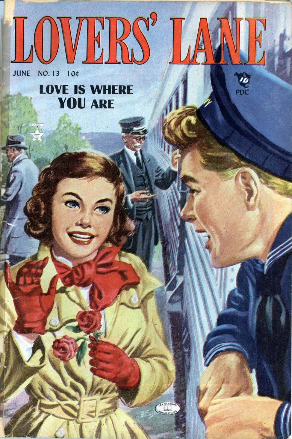 Comic Book Cover For Lovers' Lane 13