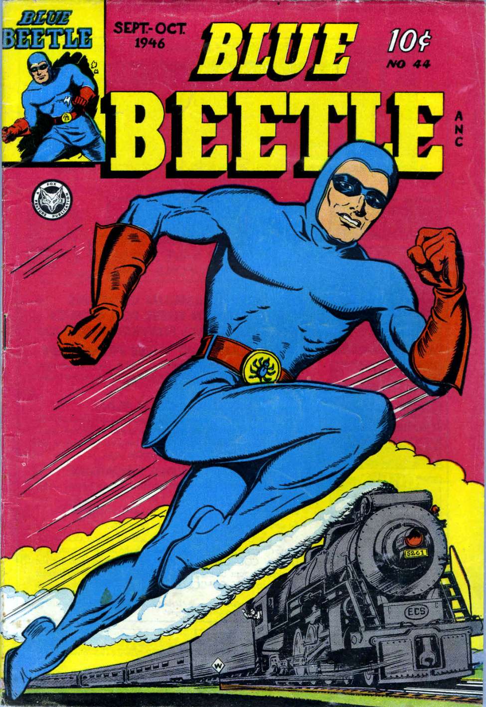 Comic Book Cover For Blue Beetle 44