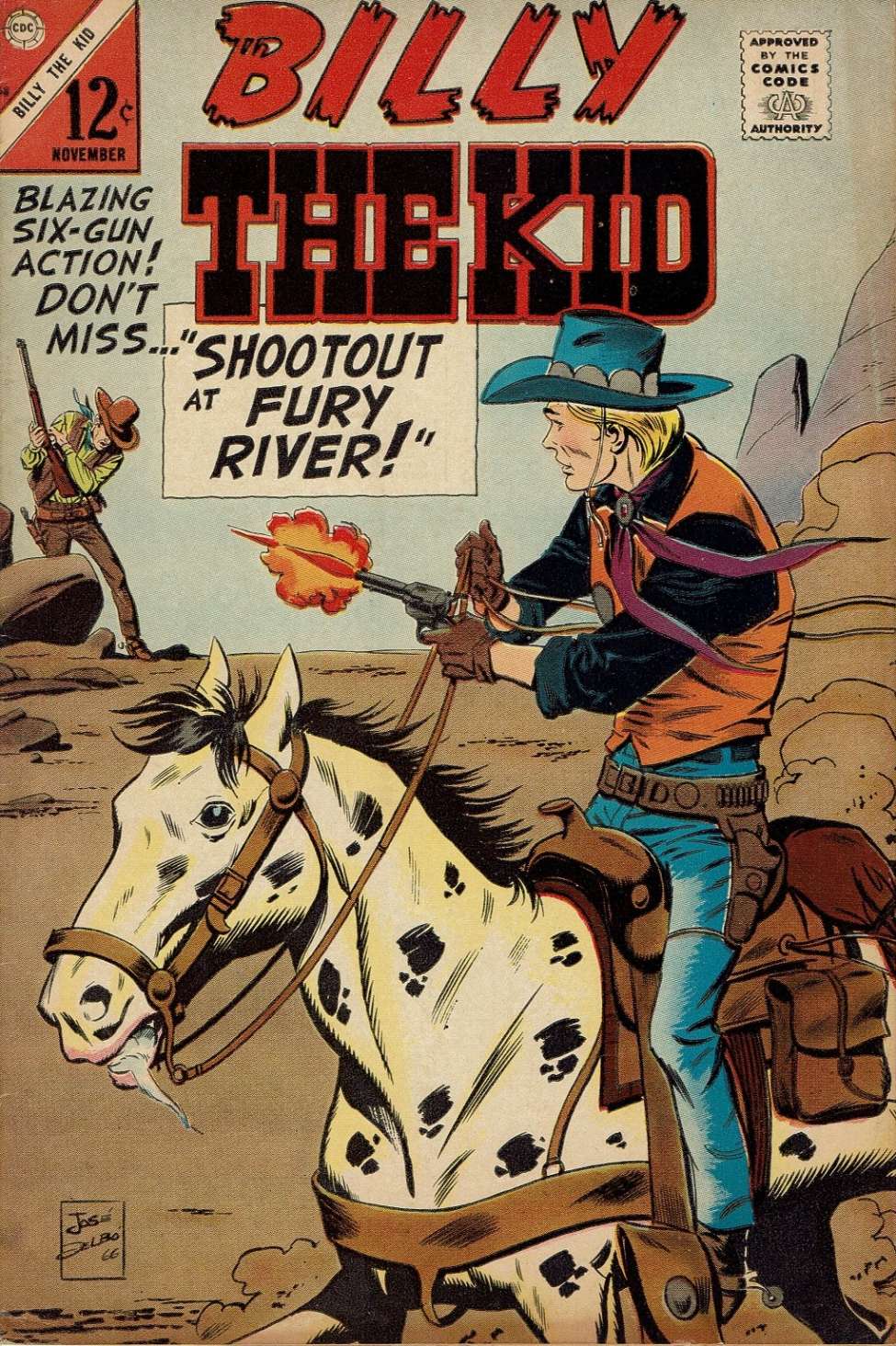 Comic Book Cover For Billy the Kid 58