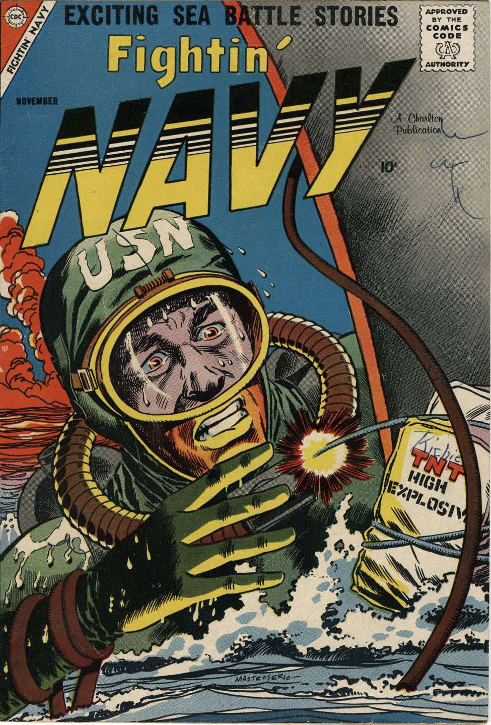Book Cover For Fightin' Navy 84 - Version 2