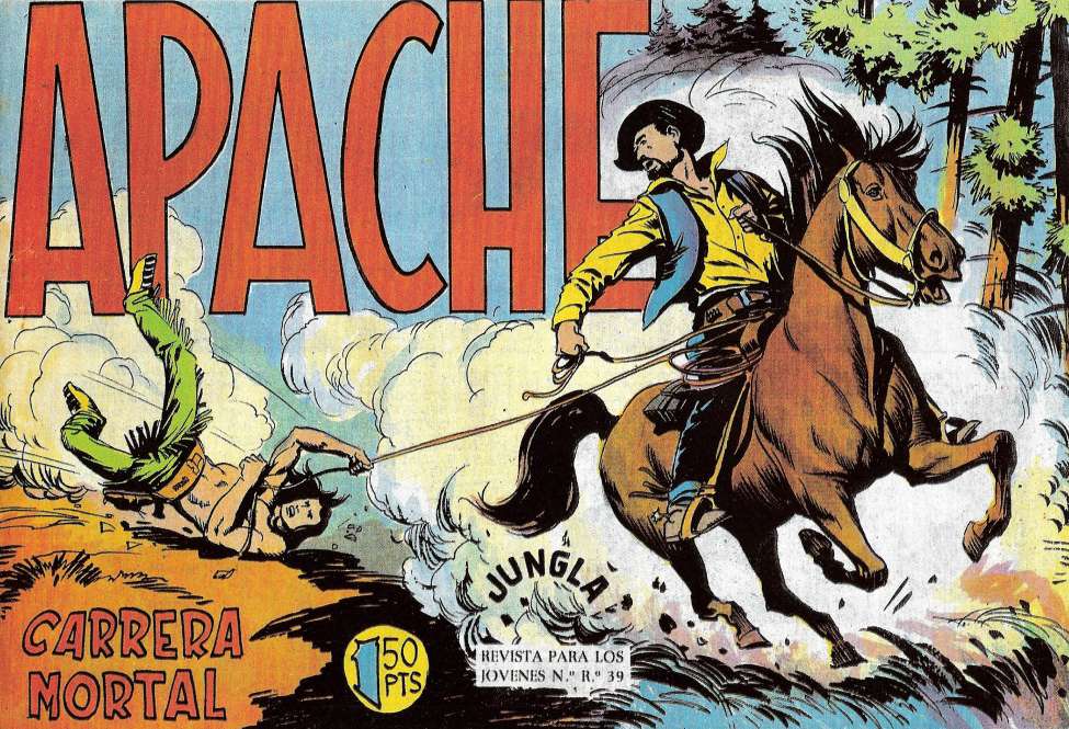 Comic Book Cover For Apache 21 - Carrera Mortal