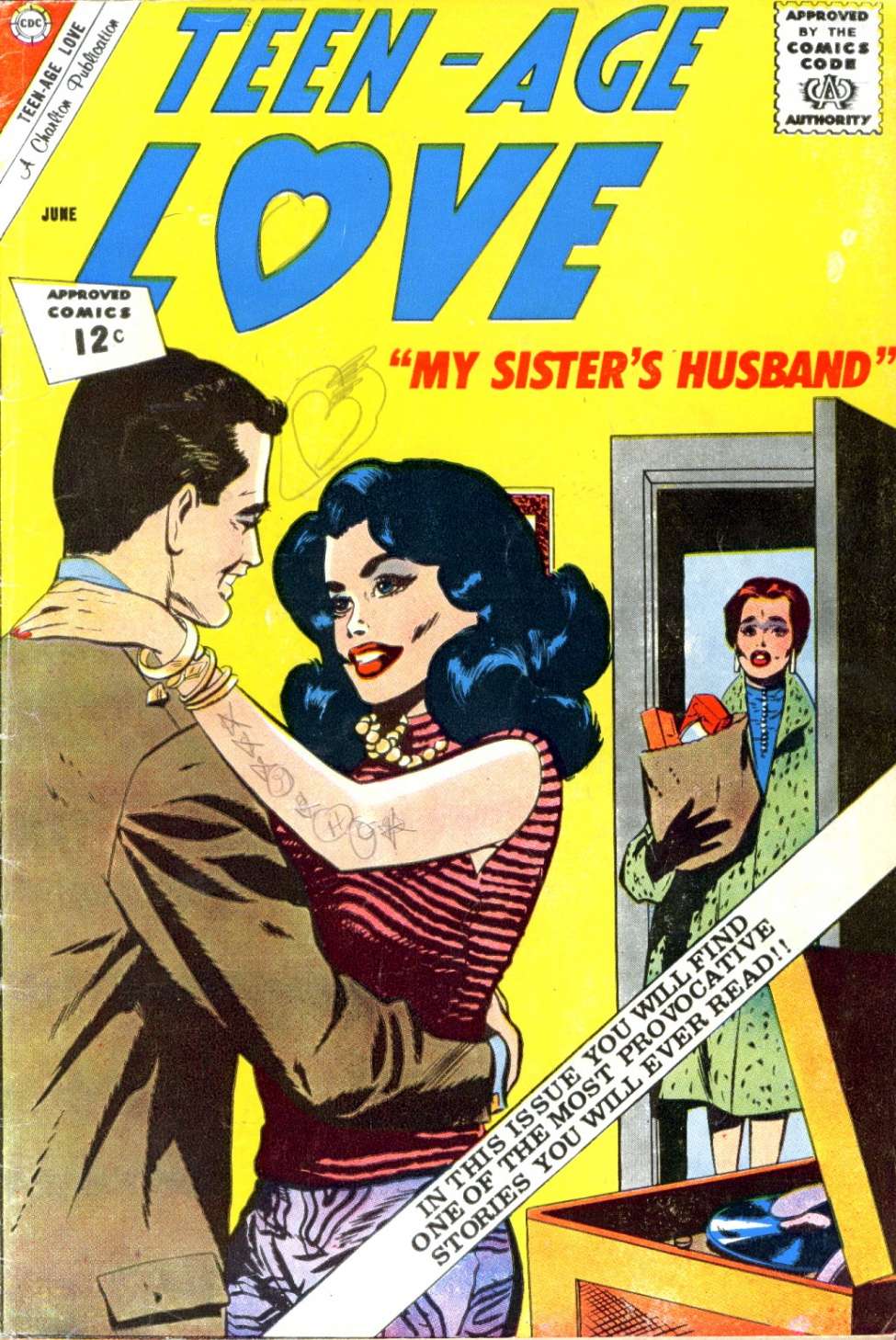 Comic Book Cover For Teen-Age Love 26