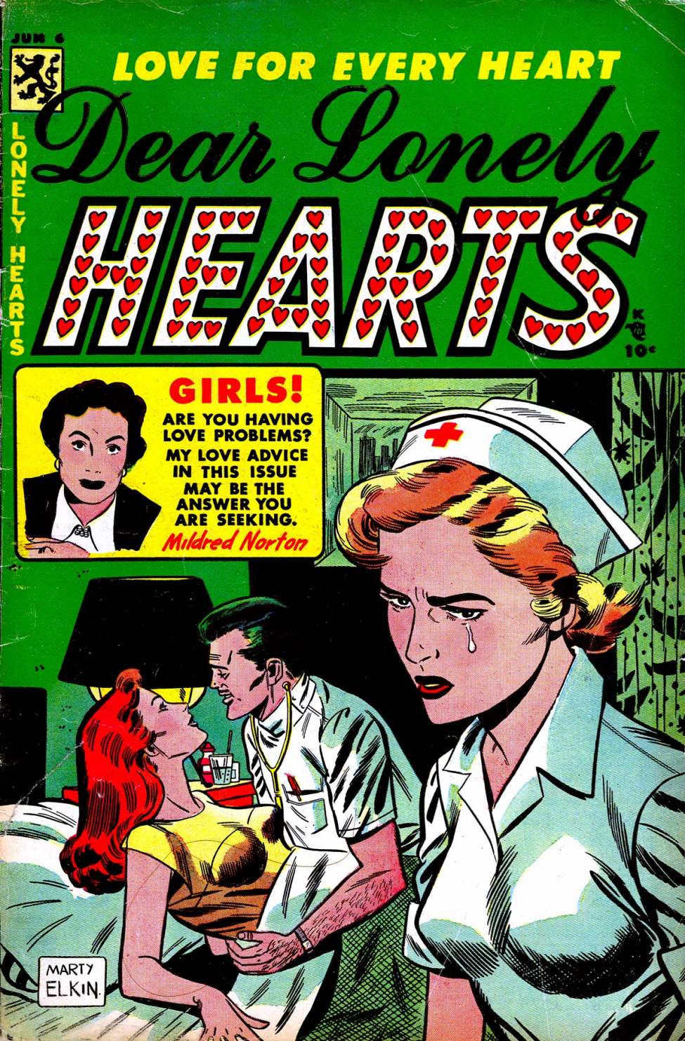 Comic Book Cover For Dear Lonely Hearts 6