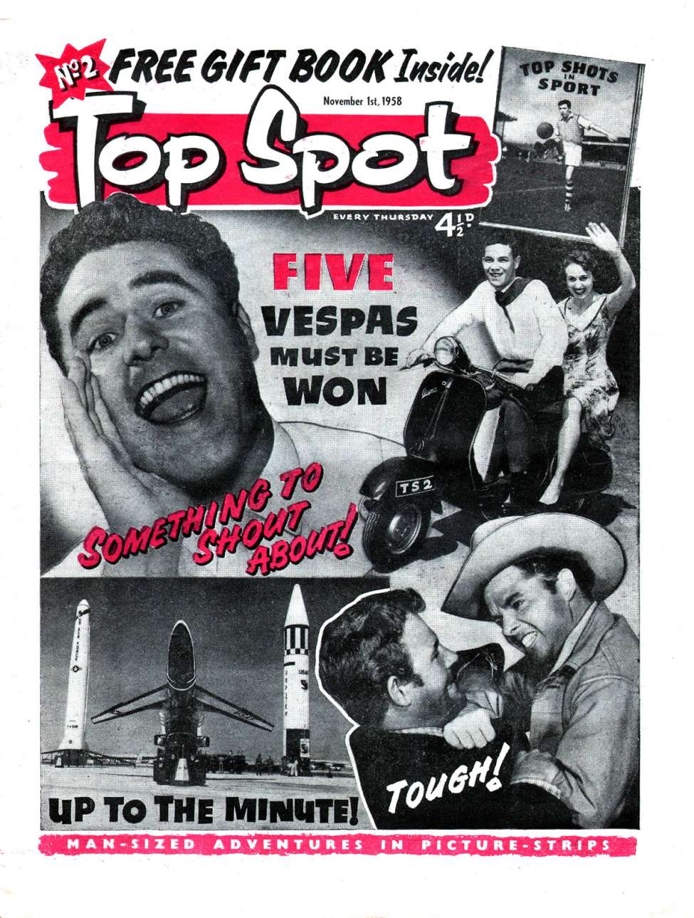 Comic Book Cover For Top Spot 2