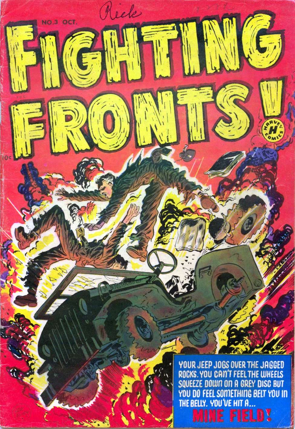 Comic Book Cover For Fighting Fronts 3