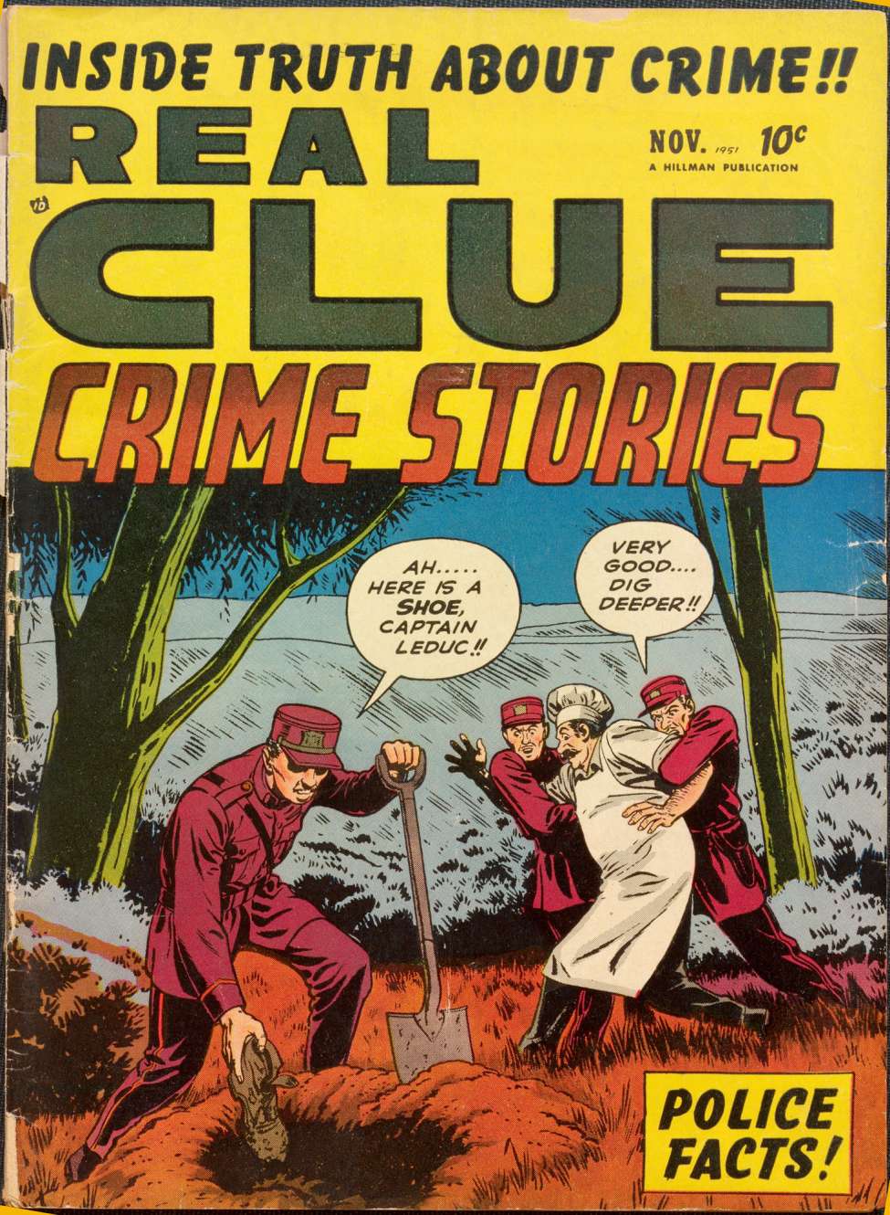 Book Cover For Real Clue Crime Stories v6 9 (alt) - Version 2