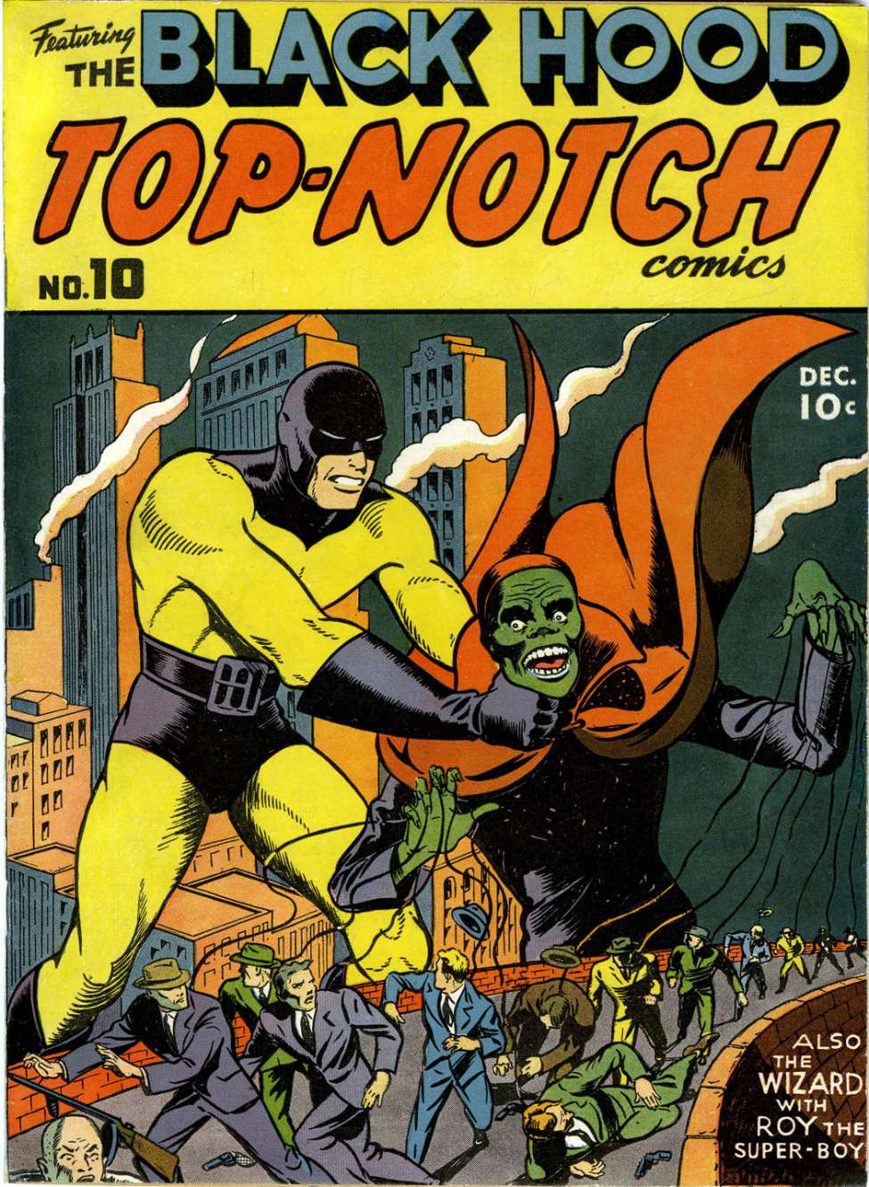 Book Cover For Top Notch Comics 10