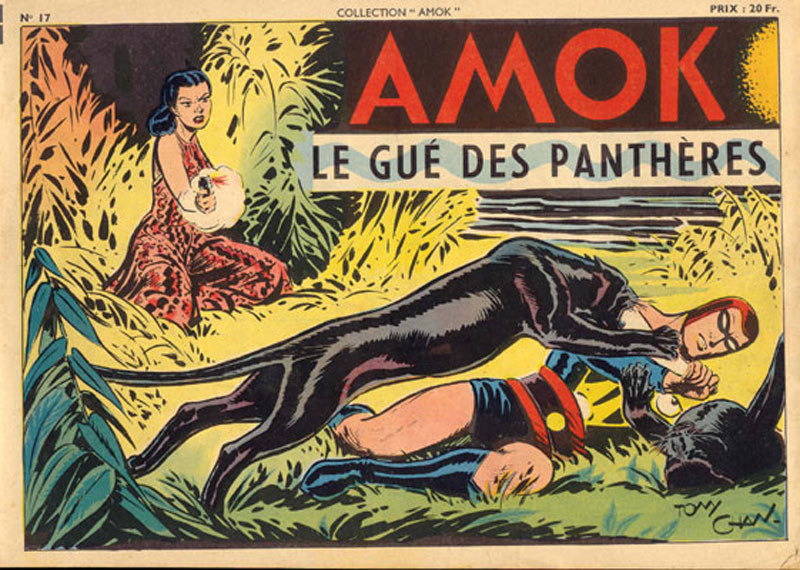 Book Cover For Amok 17 - Le Gué des Panthères