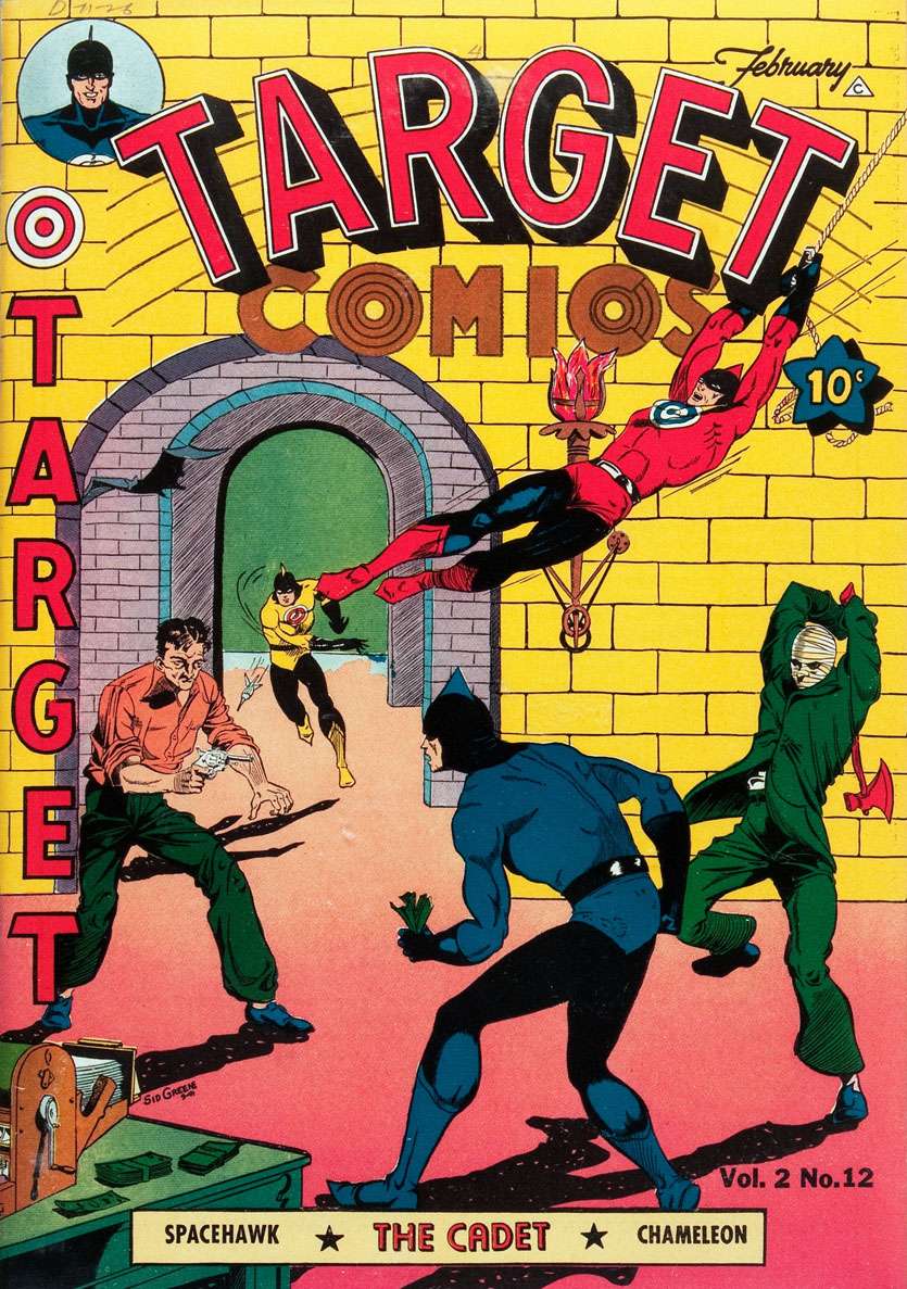 Book Cover For Target Comics v2 12