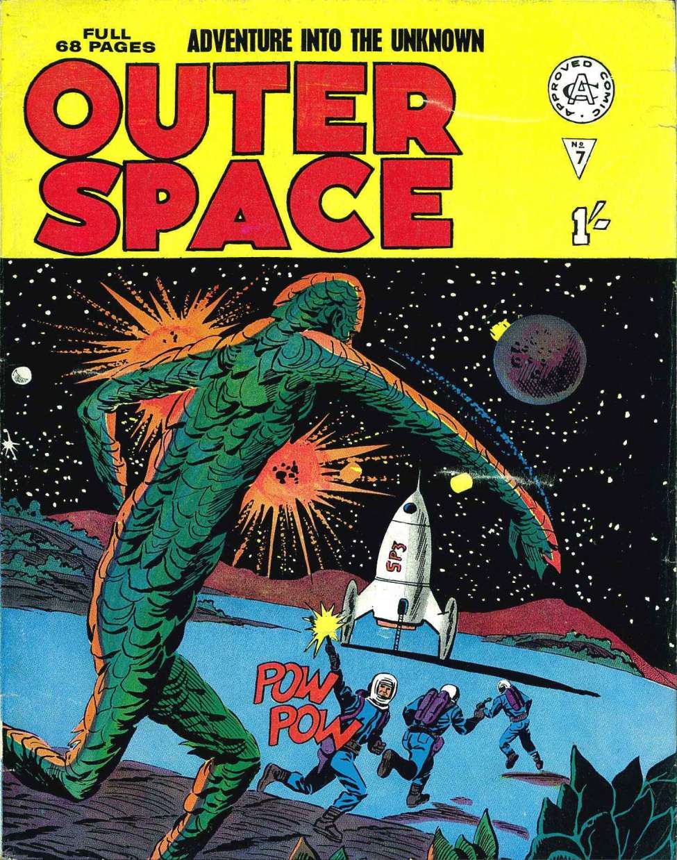 Book Cover For Outer Space 7