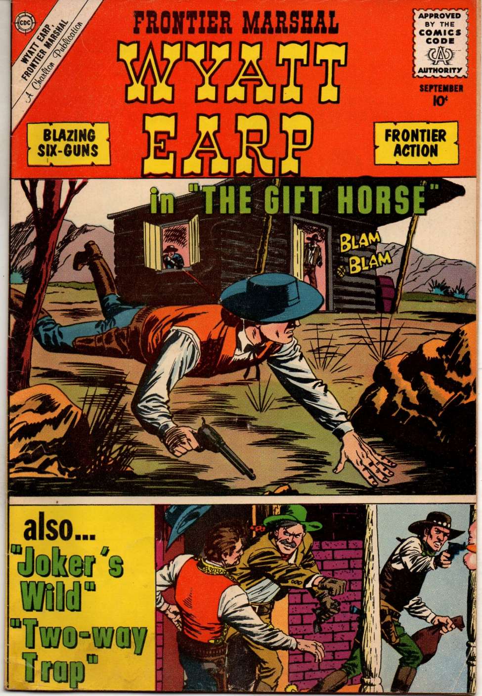 Comic Book Cover For Wyatt Earp Frontier Marshal 32