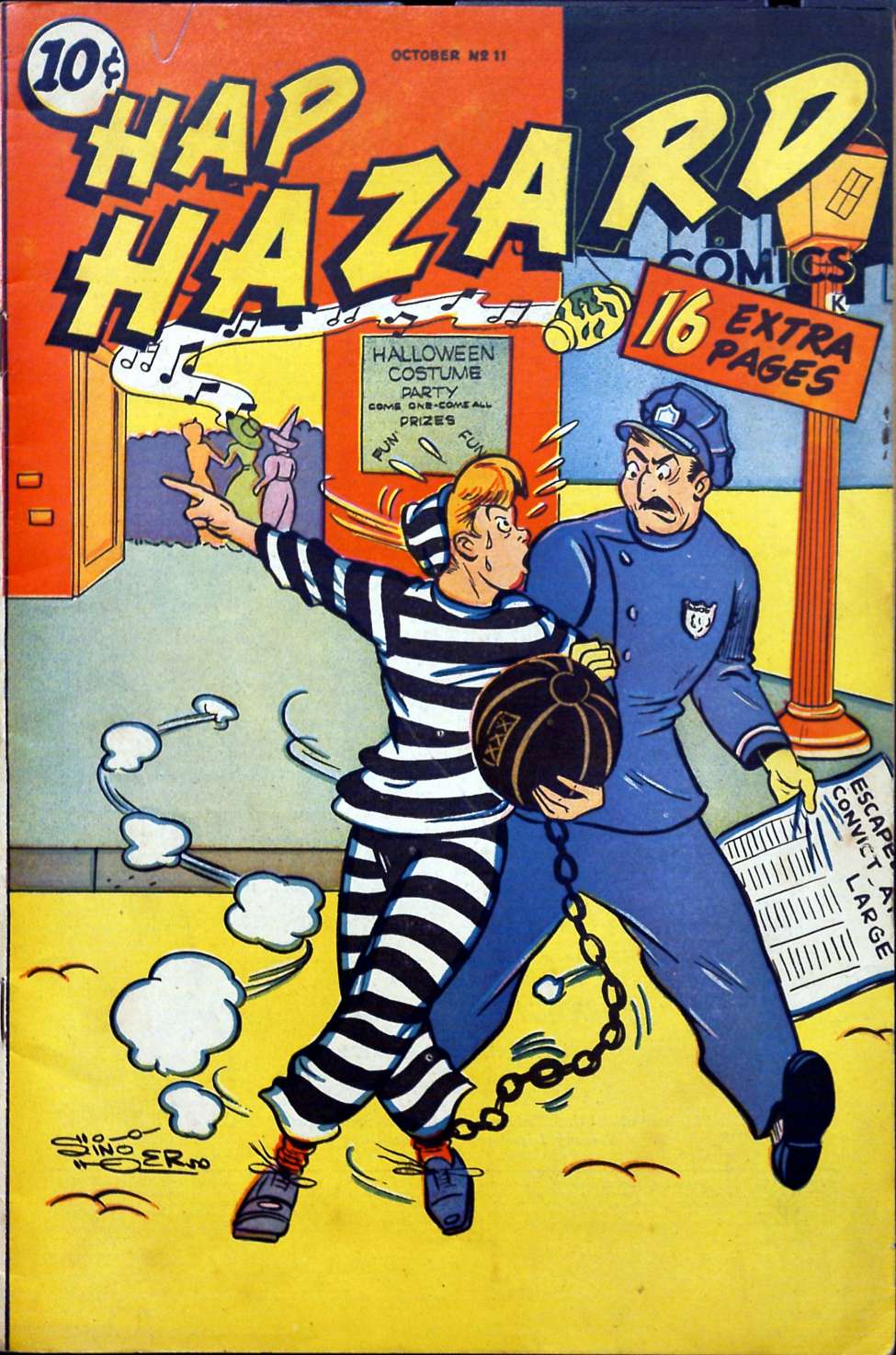 Book Cover For Hap Hazard Comics 11