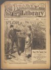 Cover For Beadle's Half Dime Library 474 - Flora, the Flower Girl