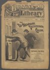 Cover For Beadle's Half Dime Library 935 - The Ex-Newsboy Detective's Chum