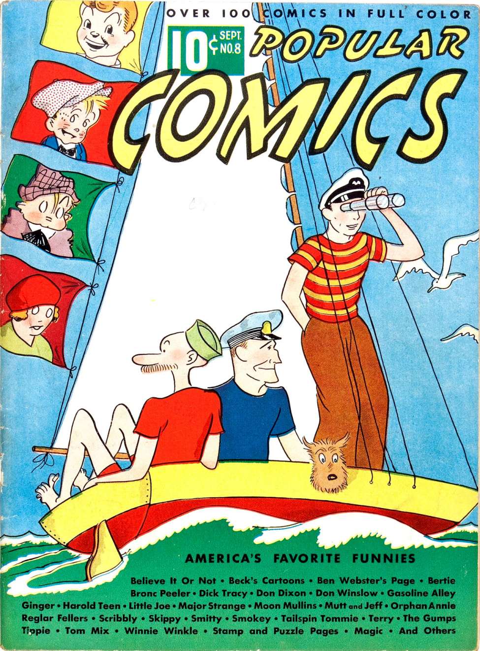 Comic Book Cover For Popular Comics 8