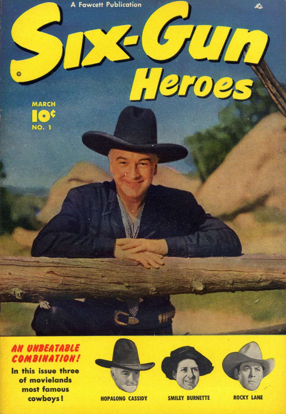 Book Cover For Six-Gun Heroes 1