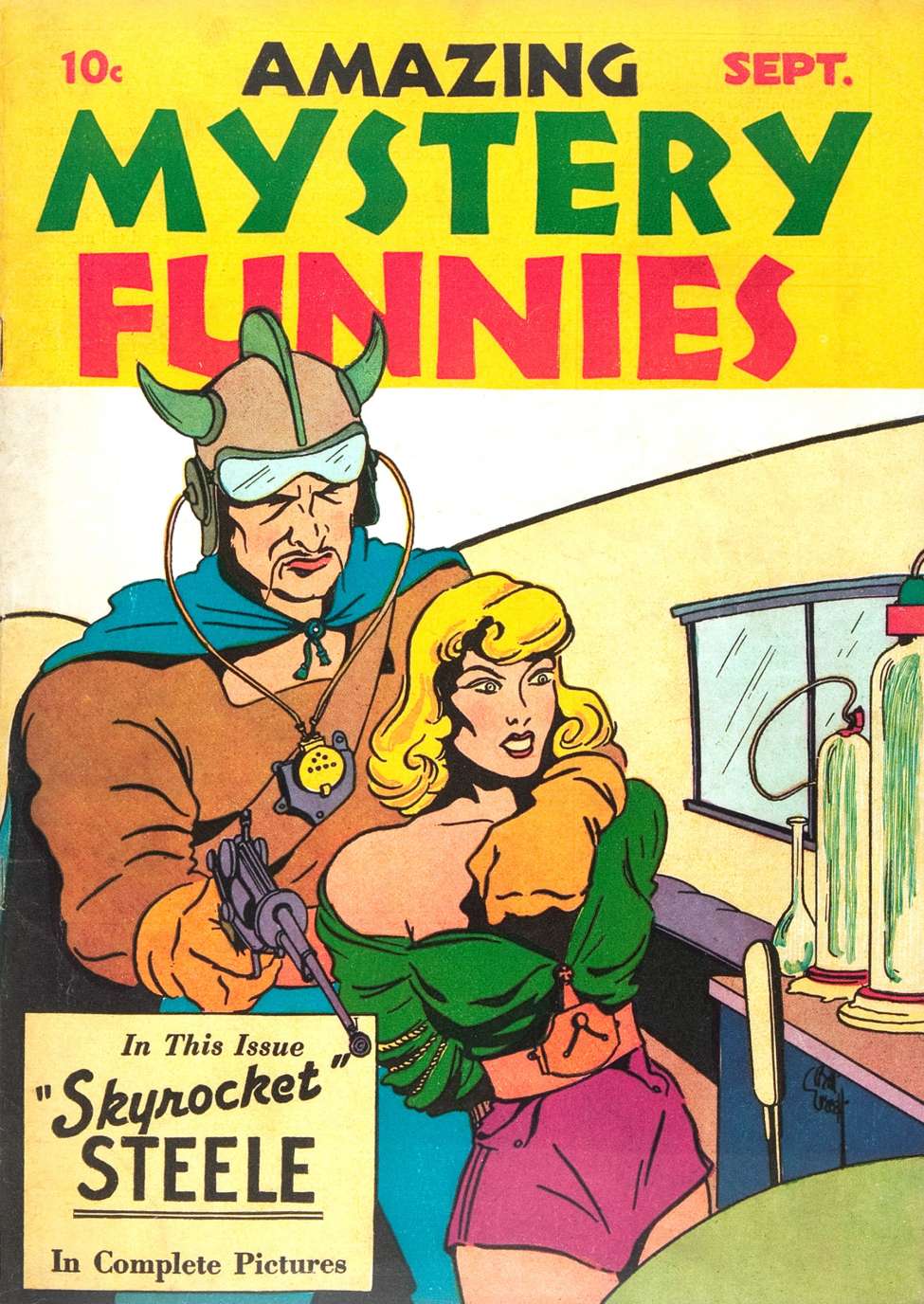 Book Cover For Amazing Mystery Funnies 2 (v1 2)