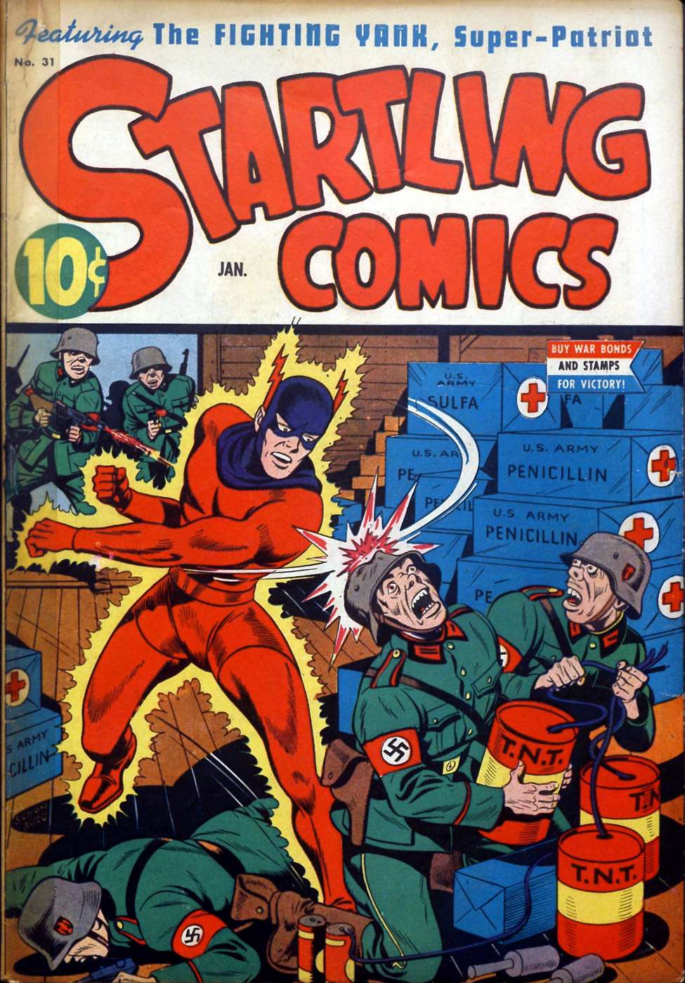 Book Cover For Startling Comics 31