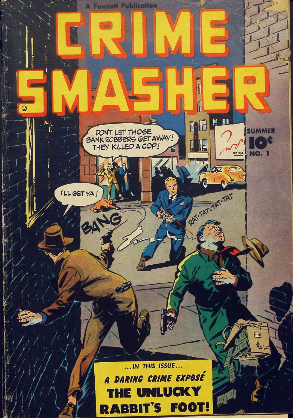 Comic Book Cover For Crime Smasher 1