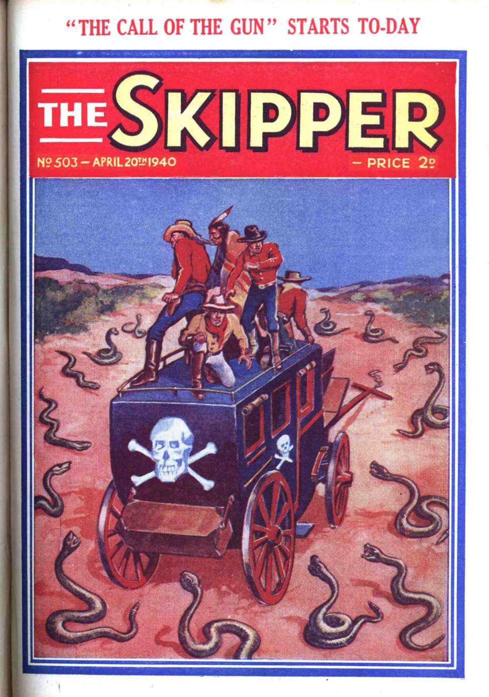 Comic Book Cover For The Skipper 503