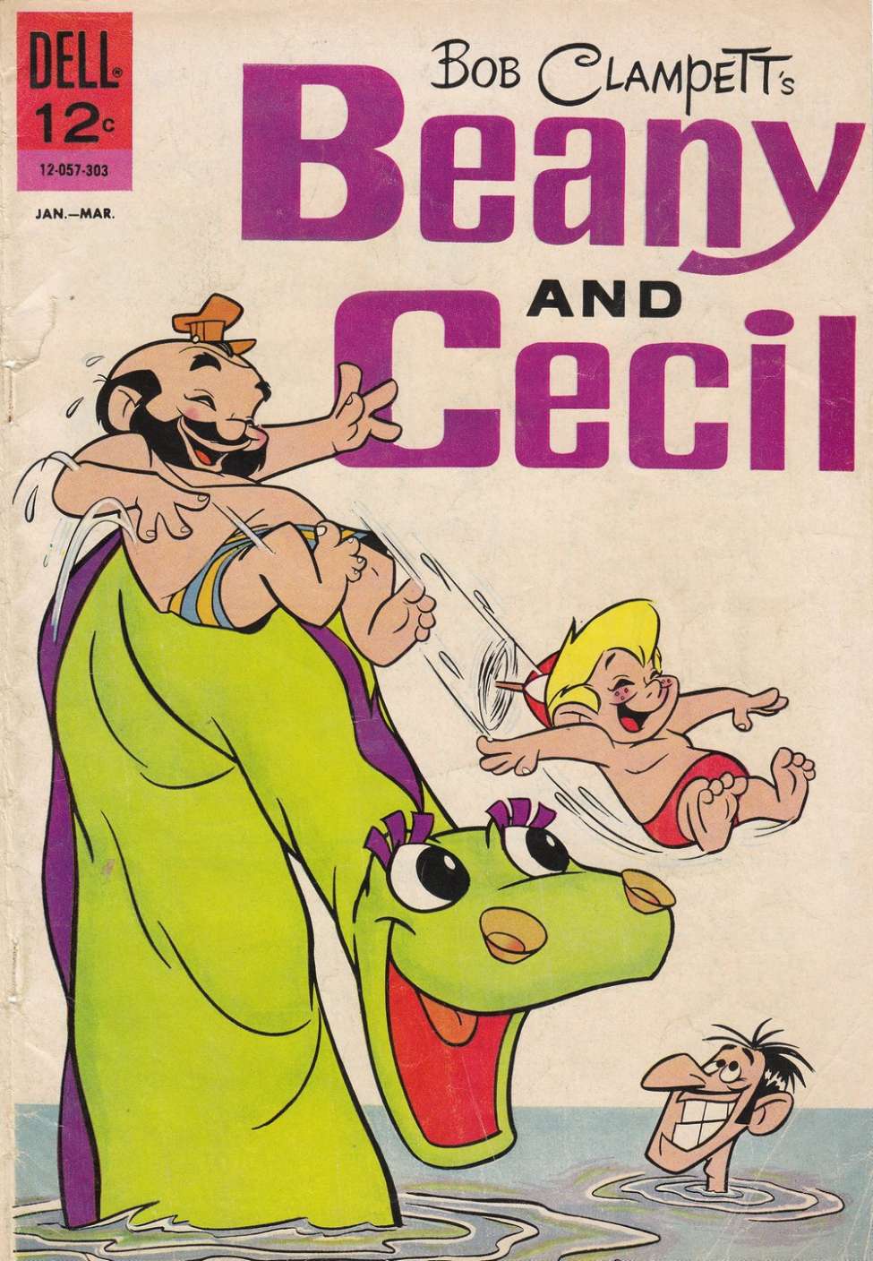 Comic Book Cover For Beany and Cecil 3