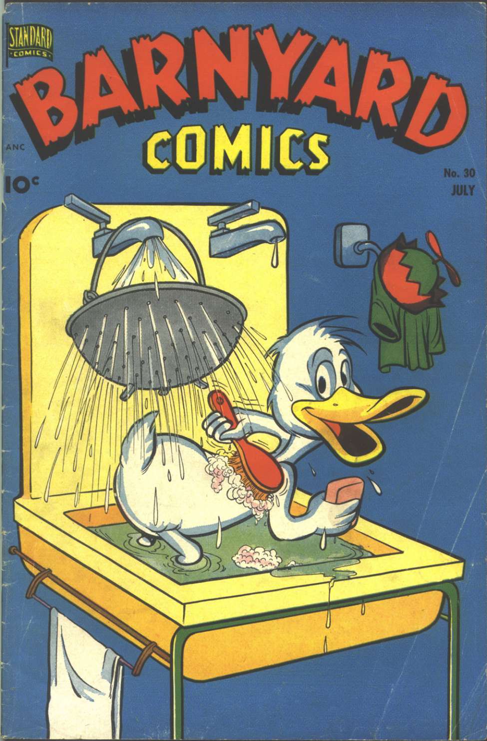 Comic Book Cover For Barnyard Comics 30