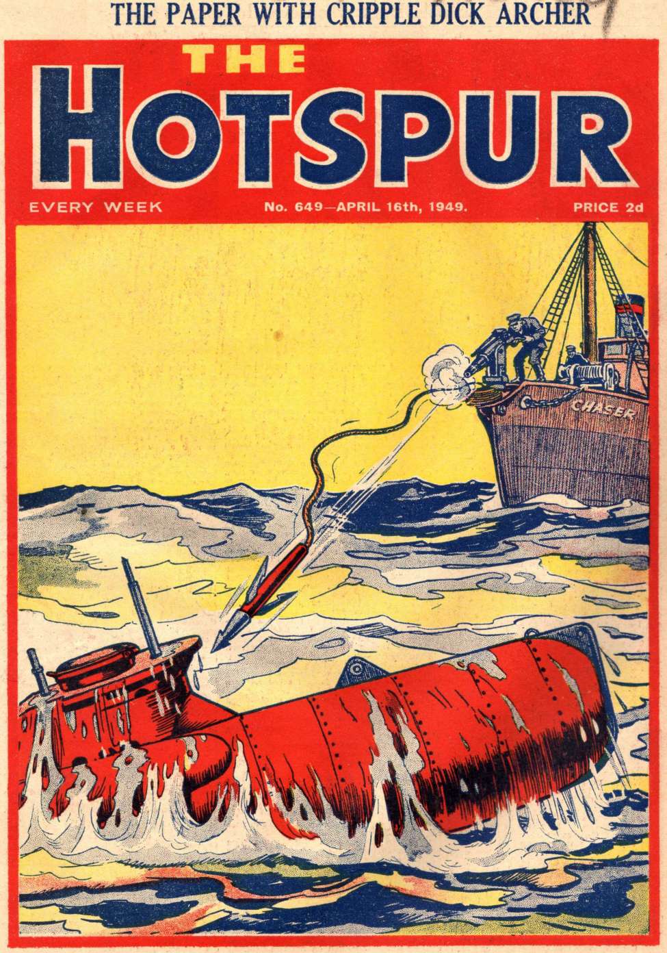 Book Cover For The Hotspur 649