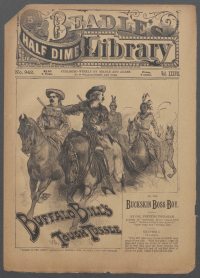 Large Thumbnail For Beadle's Half Dime Library 942 - Buffalo Bill's Tough Tussle