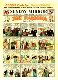 Large Thumbnail For Joe Palooka 1939 Color Sundays