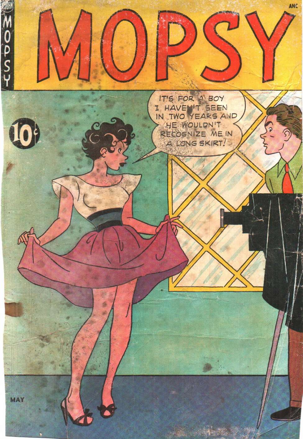 Comic Book Cover For Mopsy 10 - Version 1