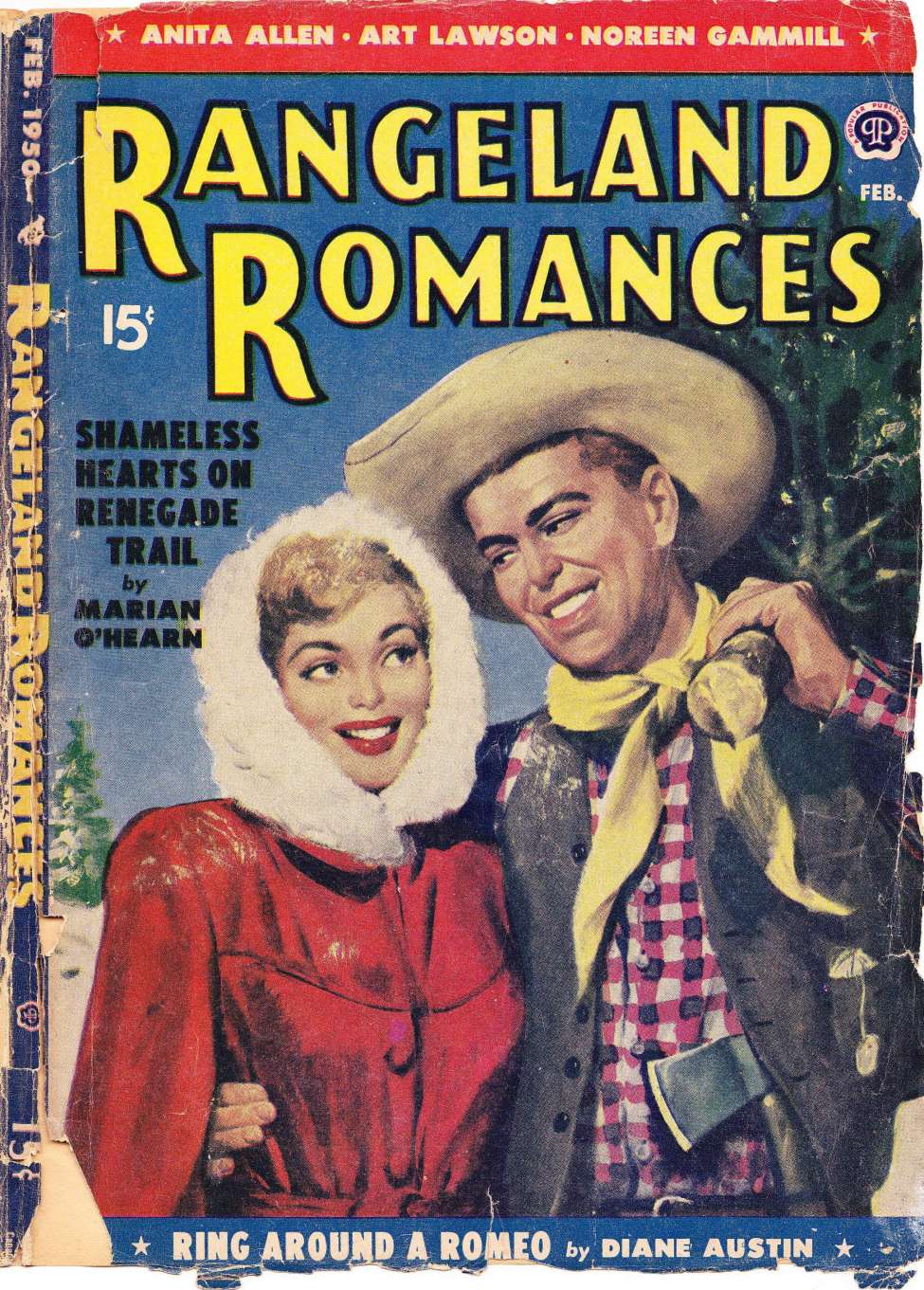 Comic Book Cover For Rangeland Romances v46 1