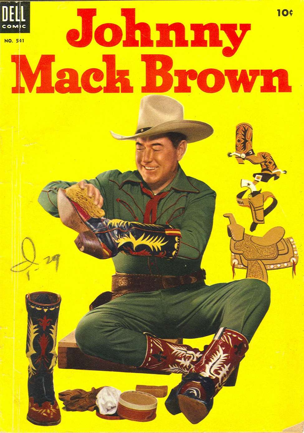 Book Cover For 0541 - Johnny Mack Brown