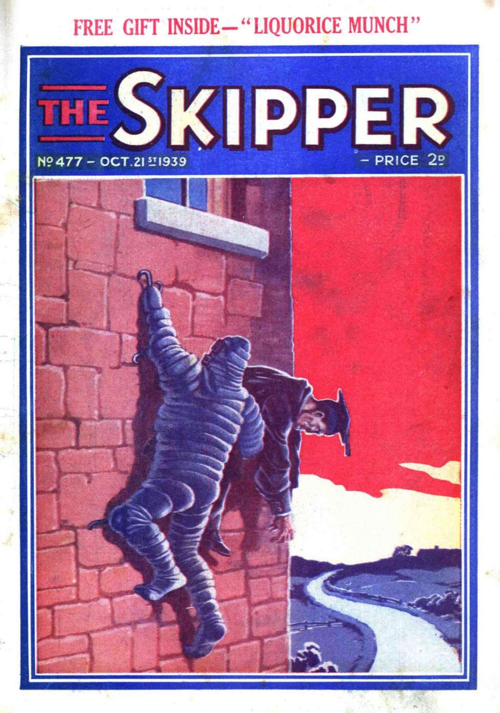 Comic Book Cover For The Skipper 477