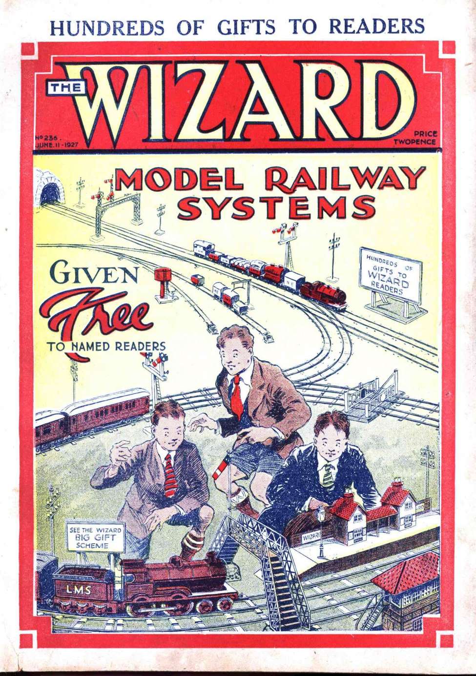 Comic Book Cover For The Wizard 236