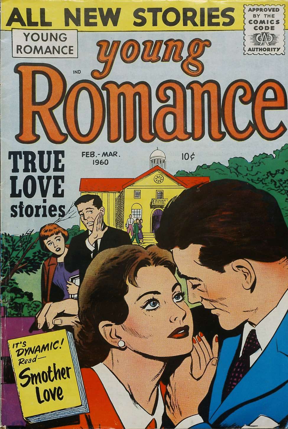 Comic Book Cover For Young Romance 104