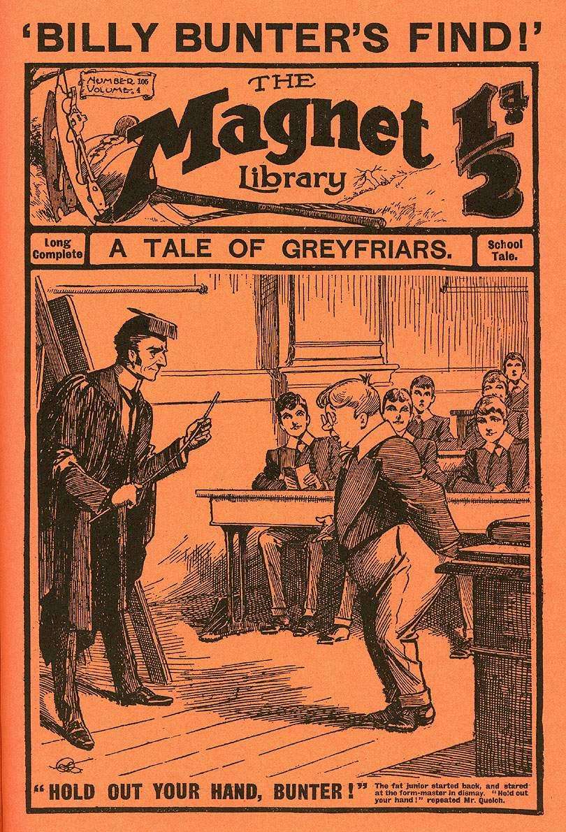 Book Cover For The Magnet 105 - The Greyfriars Treasure