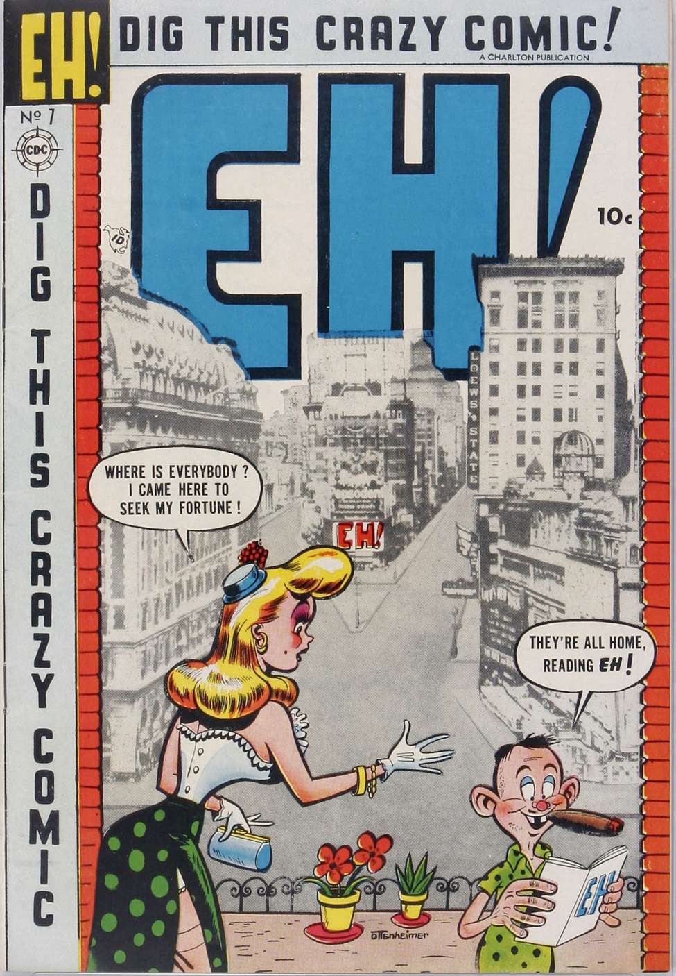 Comic Book Cover For Eh! 7