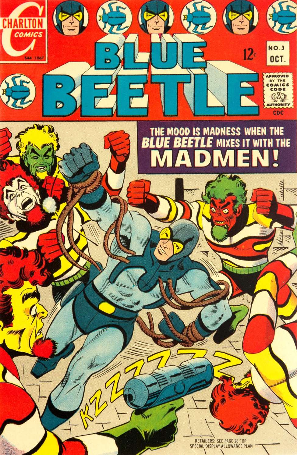 Book Cover For Blue Beetle (1967) 3 - Version 2