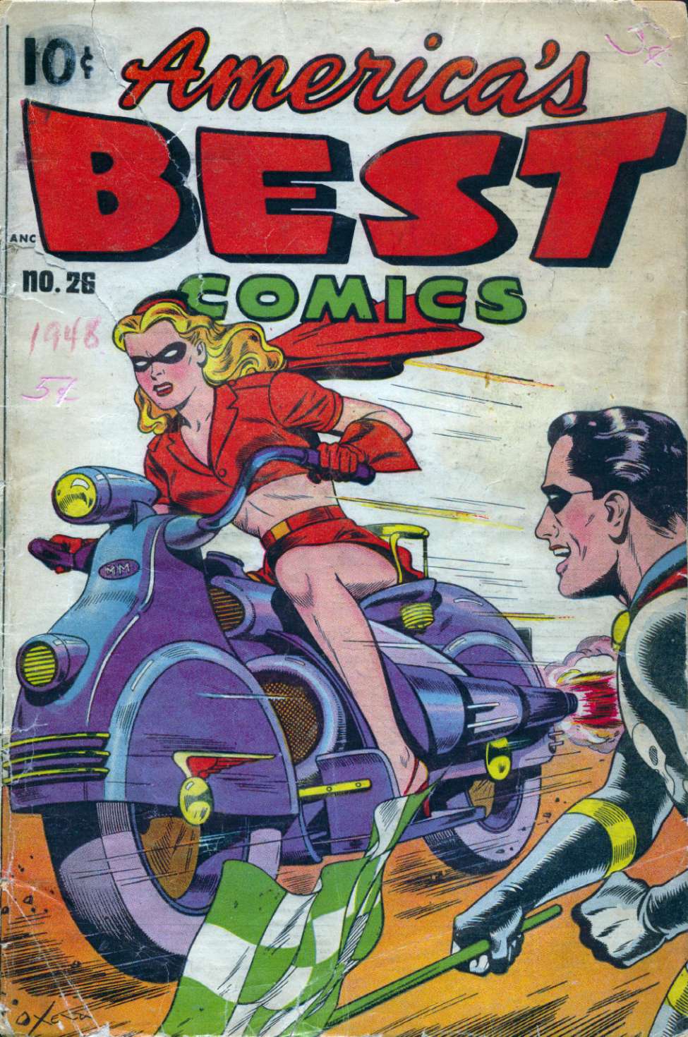Comic Book Cover For America's Best Comics 26