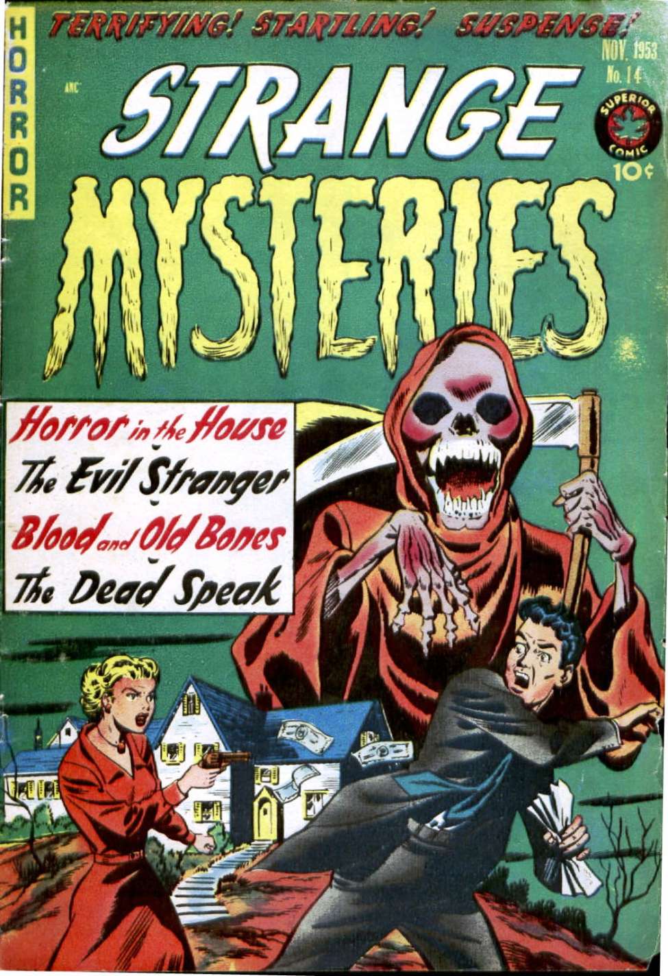 Book Cover For Strange Mysteries 14