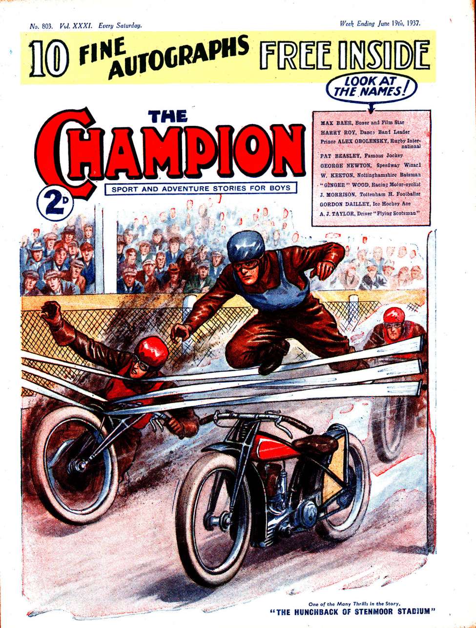 Book Cover For The Champion 803