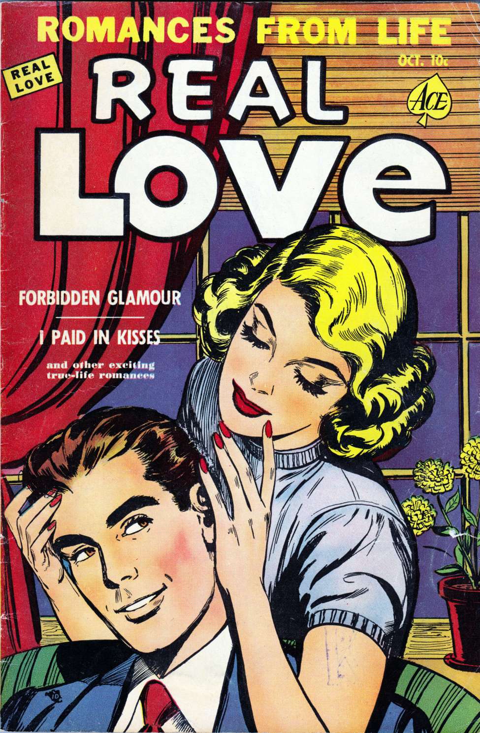 Comic Book Cover For Real Love 40 - Version 2