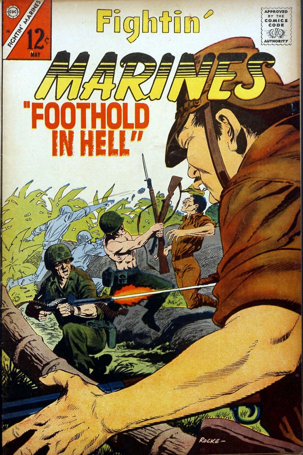 Book Cover For Fightin' Marines 74