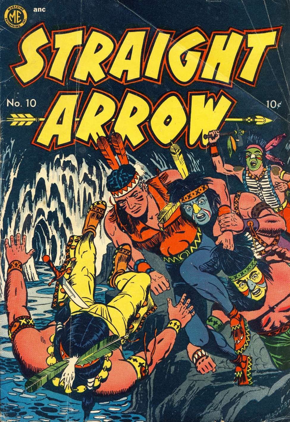 Comic Book Cover For Straight Arrow 10
