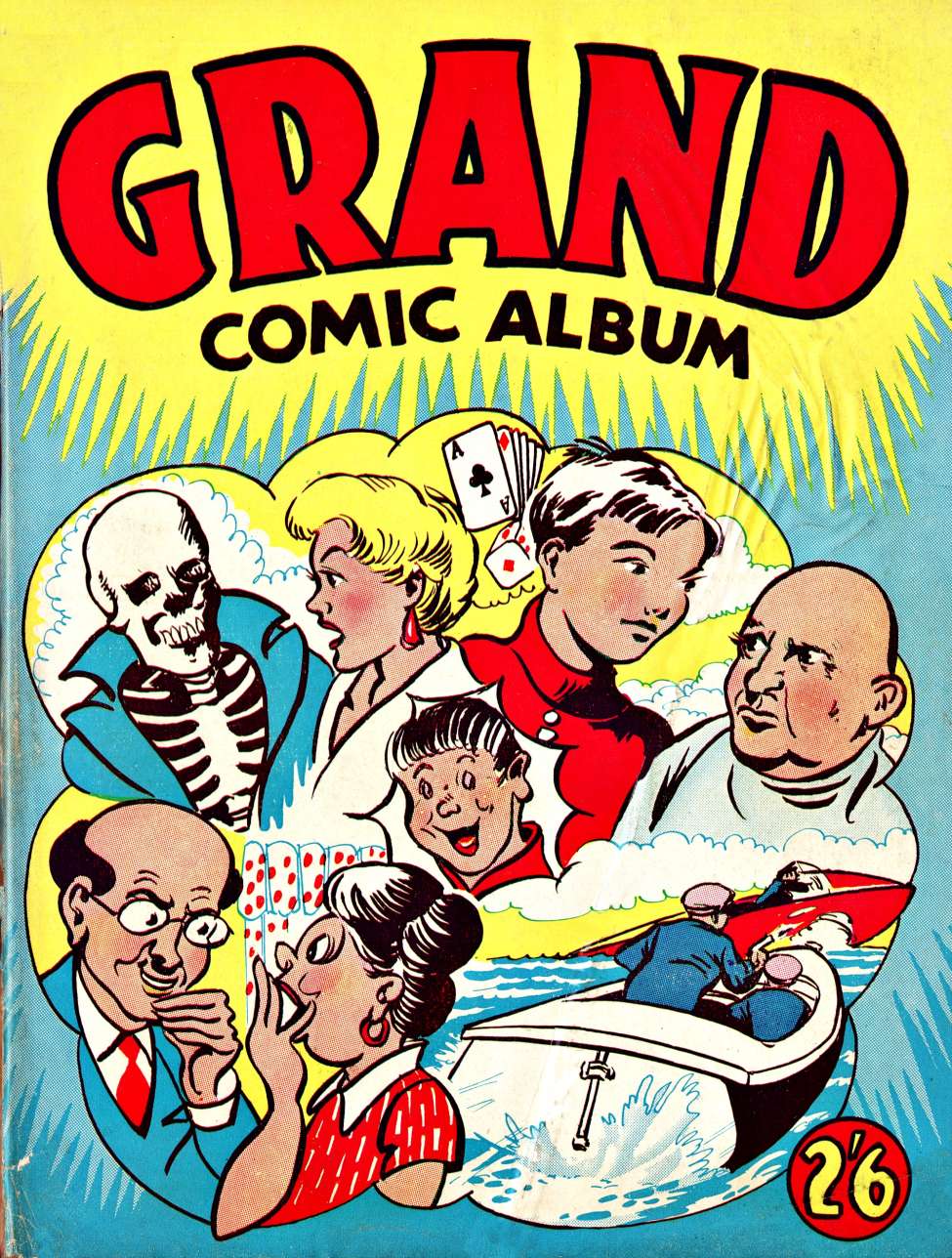 Book Cover For Grand Comic Album