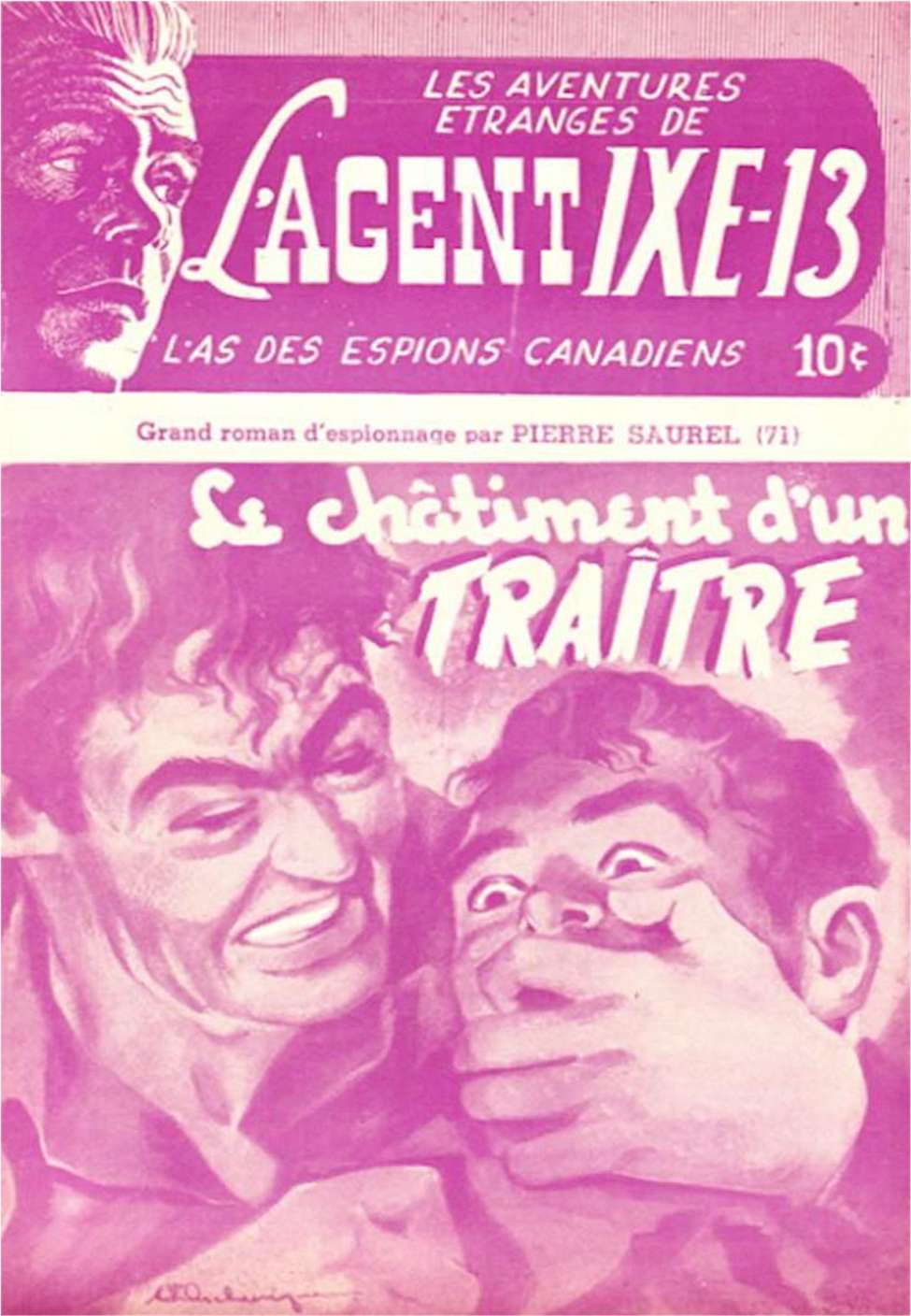 Book Cover For L'Agent IXE-13 v2 71 - Le châtiment d'un traître
