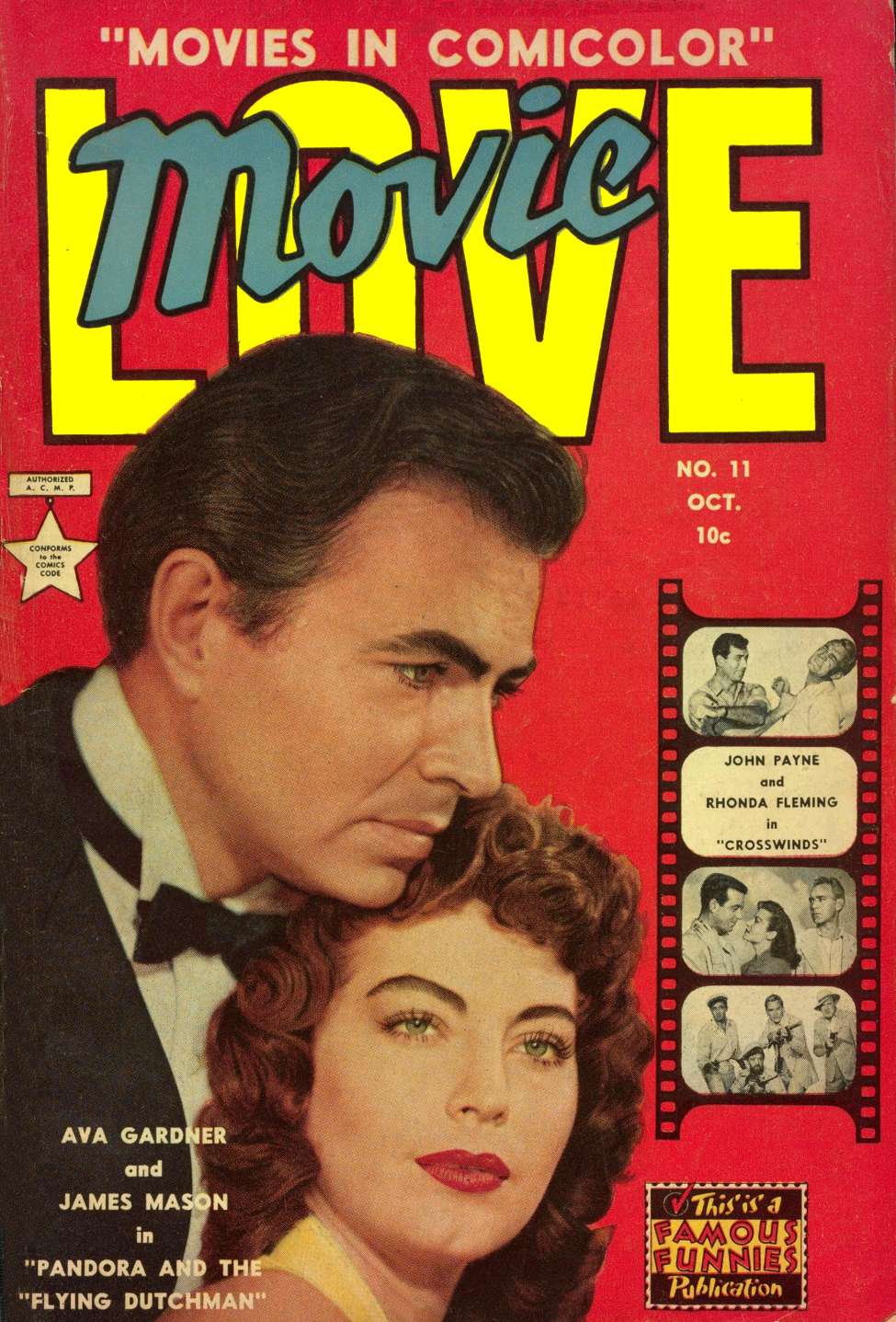 Comic Book Cover For Movie Love 11