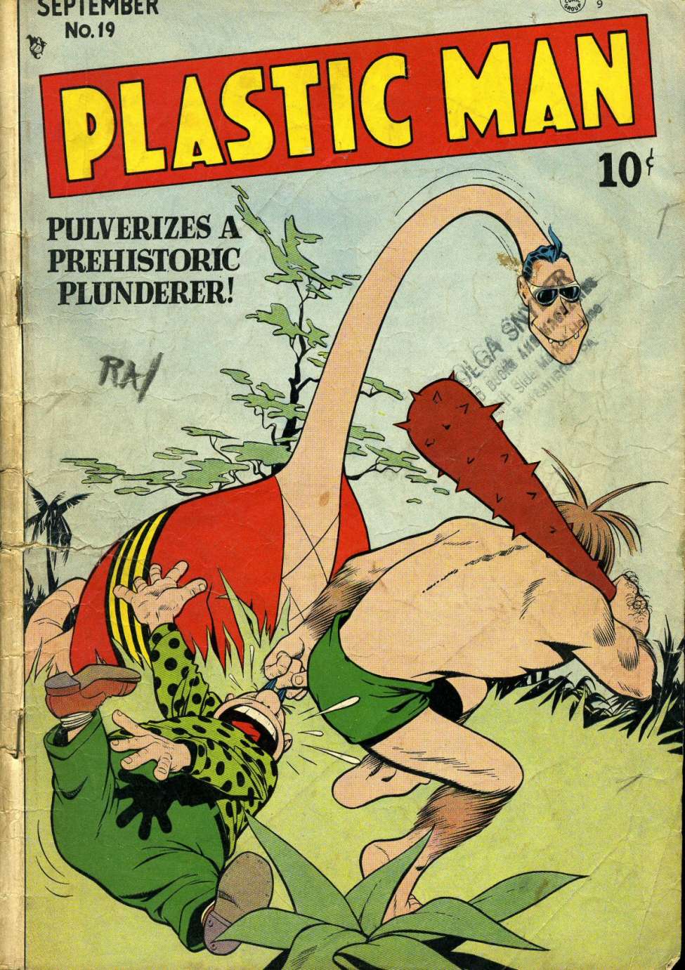 Book Cover For Plastic Man 19