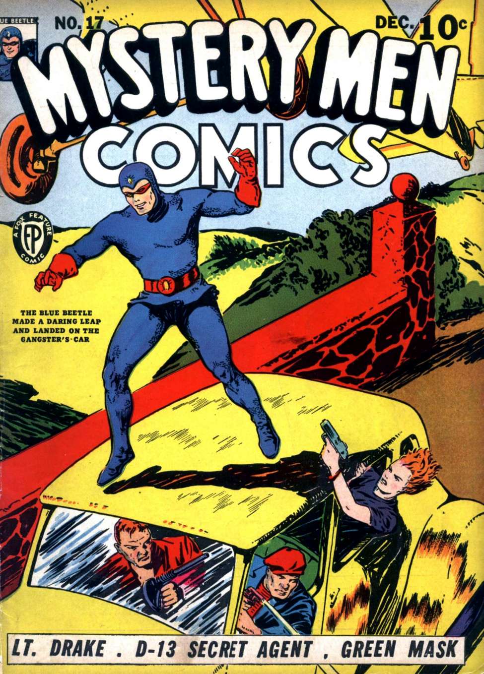 Comic Book Cover For Mystery Men Comics 17