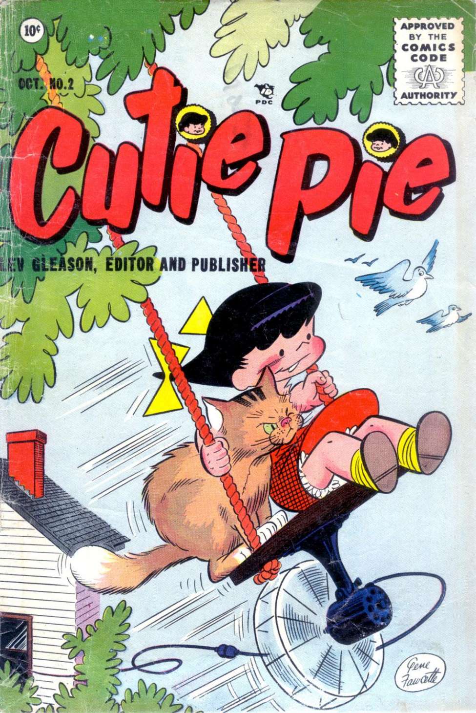 Comic Book Cover For Cutie Pie 2